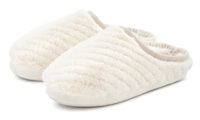Vivance Hausschuh, Clog aus weichem Textil VEGAN