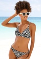 Venice Beach Triangel-Bikini-Top »Fjella«, in zweifarbiger Animal-Optik