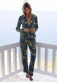 LASCANA Pyjama, (Set), mit Schlafmaske und Scrunchie