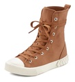 LASCANA Stiefelette, High Top Sneaker aus Textil im trendigen Combat Look
