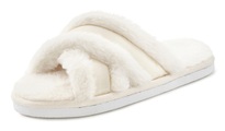 Vivance Dreams Hausschuh, Pantolette mit raffinierter Kreuzbandage VEGAN