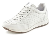 LASCANA Sneaker, aus Leder mit trendigen Flechtdetails