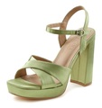 LASCANA Sandalette, mit Blockabsatz VEGAN