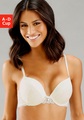 s.Oliver Push-up-BH »Adèle«, mit graphischer Spitze und Metallaccessoire, Dessous