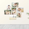 smartphoto, Fotowand Forex Galerie 7 Felder Wolke