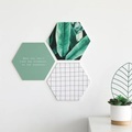 Hexagon Alu-Dibond (6er Set)