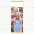 smartphoto, Fotoposter mit magnetischer Posterleiste 40 x 105 cm Holz