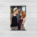 smartphoto, Fotoposter mit magnetischer Posterleiste 60 x 90 cm Schwarz