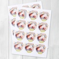 smartphoto, Foto Sticker Rund (24er Set)
