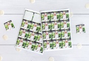 smartphoto, Foto Sticker Quadratisch (24er Set)