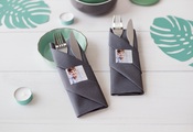 Servietten-Sticker Quadrat - 24 Stk.