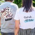 T-Shirt Grau Rückseite XXL zur Kommunion