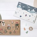 smartphoto, Adventskalender mit personalisierter Schokolade - Cover Schneelandschaft