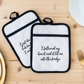 Personalisierte Topflappen mit Foto - 2 Stk.