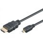 M-Cab 7200215 HDMI cable 1.5 m HDMI Type A (Standard) HDMI Type D (Micro) Black