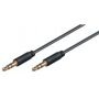 M-Cab 3.5mm M/M 3m audio cable Black