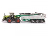 Siku, Claas Xerion mit Fasswagen