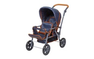 knorr® toys Zwillingspuppenwagen Big Twin - dark blue - blau