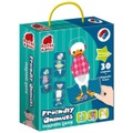 Friendly animals magnetic game