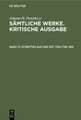 Johann H. Pestalozzi: Sämtliche Werke. Kritische Ausgabe / Schriften aus der Zeit von 1799?1801