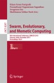 undefined, Swarm, Evolutionary, and Memetic Computing. Pt.1