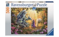 Ravensburger Puzzle 16580 - Drachenflüsterer - 500 Teile Puzzle für Erwachsene und Kinder ab 12 Jahren