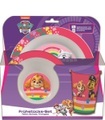 Paw Patrol Girl, 3tlg. Frühstücksset