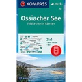KOMPASS Wanderkarte Ossiacher See, Feldkirchen in Kärnten - Wanderkarte mit Aktiv Guide, Radwegen und Loipen. GPS-genau. 1:25000