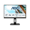 AOC U27P2CA Computerbildschirm 68,6 cm (27 Zoll) 3840 x 2160 Pixel 4K Ultra HD LED Schwarz