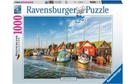 Ravensburger Puzzle - Romantische Hafenwelt von Ahrenshoop - Deutschland Collection 1000 Teile