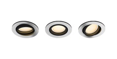 Philips Hue White ambience 3er-Pack Milliskin Einbauspot
