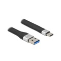 DeLOCK 86938 USB Kabel 0,14 m USB 3.2 Gen 1 (3.1 Gen 1) USB C USB A Schwarz