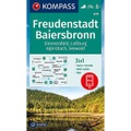 KOMPASS Wanderkarte Freudenstadt, Baiersbronn, Simmersfeld, Loßburg, Alpirsbach - 3in1 Wanderkarte 1:25000 mit Aktiv Guide inklusive Karte zur offline Verwendung in der KOMPASS-App. Fahrradfahren. Langlaufen.