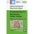 Mangfallgebirge Ost, Wendelstein, Großer Traithen - Wegmarkierung, Ski- und Schneeschuhrouten