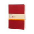undefined, Moleskine Cahier Journal, 3-set writing notebook Red
