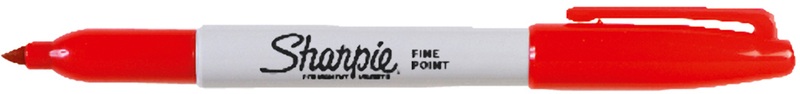 Sharpie Fine Point permanent marker Red Fine tip