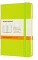 Moleskine Notizbuch Pocket/A6 Liniert, Limetten Grün