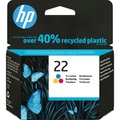 HP Tintenpatrone 22 Original Cyan, Magenta, Gelb C9352AE Druckerpatrone