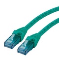 undefined, ROLINE 21152739 20m Cat6a U/UTP (UTP) Grün Netzwerkkabel