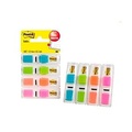 undefined, Post-It Highlighting Flags, Bright Colors, 1/2 in Wide, 35/Disp, 4 Disp/Pack Selbstklebende Fahne 35 Blätter