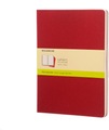 undefined, Moleskine Cahier Journal, 3-set writing notebook Red