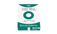 Exacompta 13809B Karteikarte Weiß