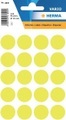 HERMA Multi-purpose labels ø 19mm luminous yellow 100 pcs.