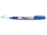 Sharpie Fine Point permanent marker Blue Fine tip