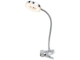 Bürolampe LED 38 x 20  ROUND Verchromt 4 w pro