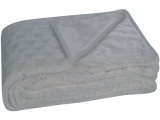 Decke Für Sofa COOLE Unifarben Grau Polyester 150 x 200 cm