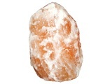 GLOBO STONE Tischleuchte Salzkristall, 7-10 kg, Bodenplatte U40510N mit Stein verschra