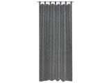CONFORAMA, Vorhang KOTA 140x240cm Polyester schwarz