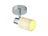 1 Spot LED KATE 10cm 6W weiss