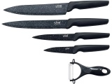 Messerset CUSTER Edelstahl Schwarz